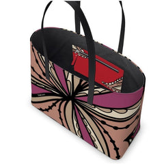 Unia Large Leather Tote Bag - Blissfully Brand