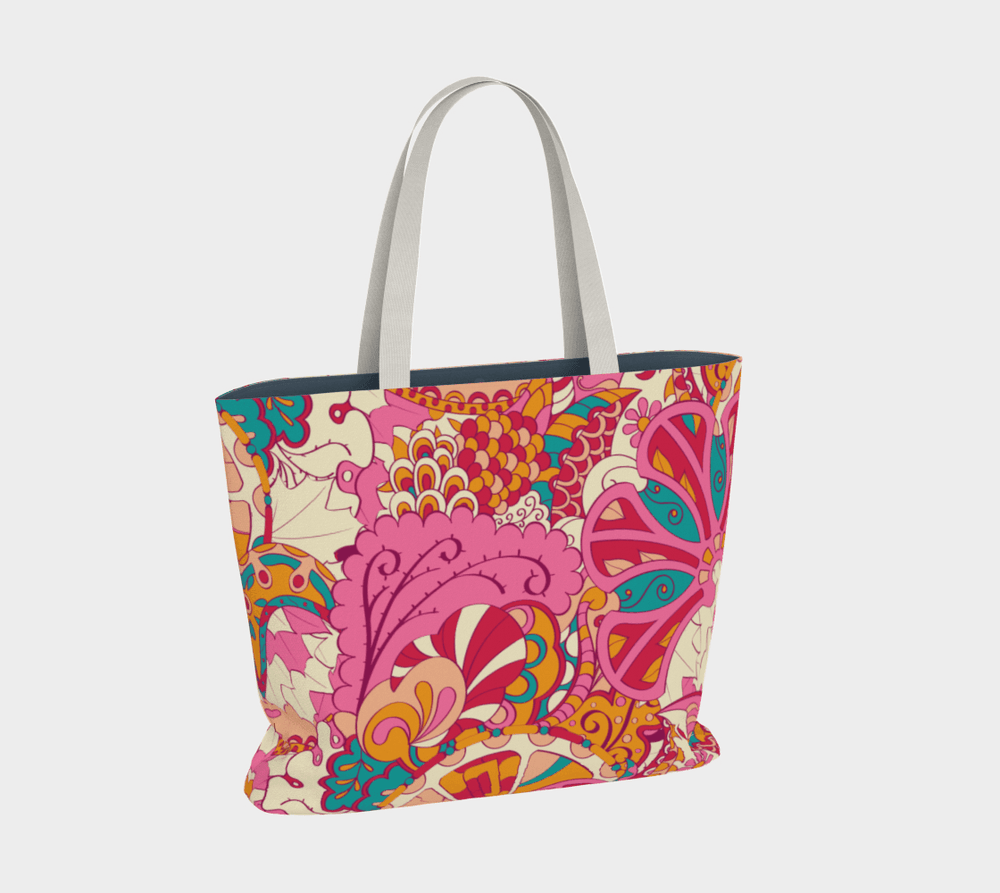 Sameri Canvas Carry All Tote Bag - Blissfully Brand