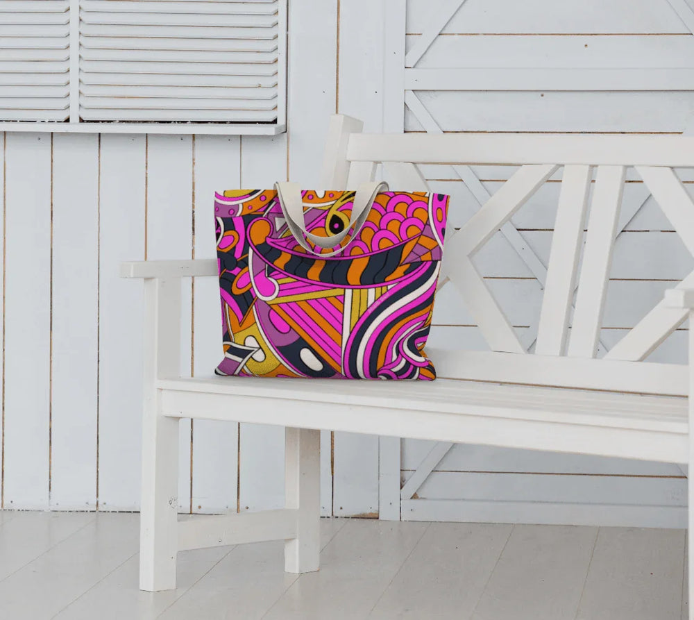 Ela Canvas Carry All Tote Bag - Blissfully Brand