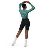 Masu Active Long Sleeve Crop Top - Blissfully Brand