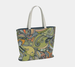 Jana Canvas Carry All Tote Bag - Blissfully Brand