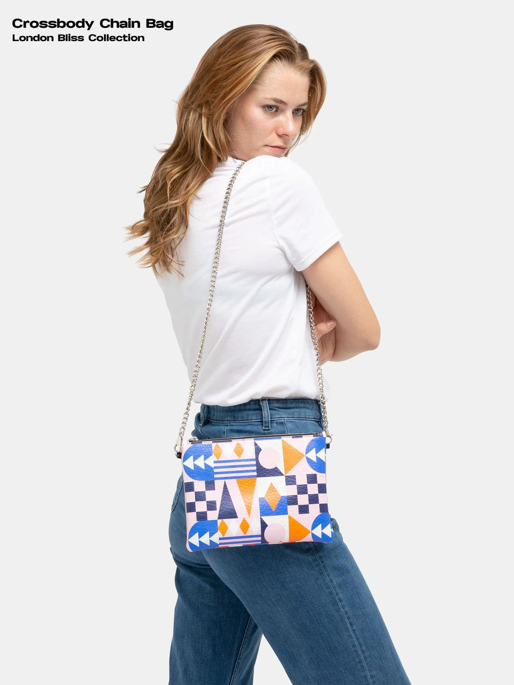 Unia Chain Crossbody Leather Bag - Blissfully Brand