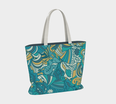 Masu Canvas Carry All Tote Bag - Blissfully Brand