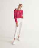 Sameri Red Cropped Hoodie - Blissfully Brand