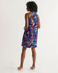 Jina Halter Flare Dress - Blissfully Brand