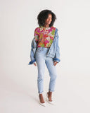 Kimi Distressed Cropped Tee - Blissfully Brand