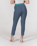 Kuna Blue Women's Belted Tapered Pants - Blissfully Brand