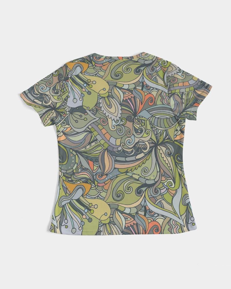 Jana Fitted Crew Neck Tee - Blissfully Brand