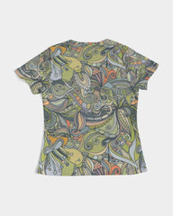 Jana Fitted Crew Neck Tee - Blissfully Brand