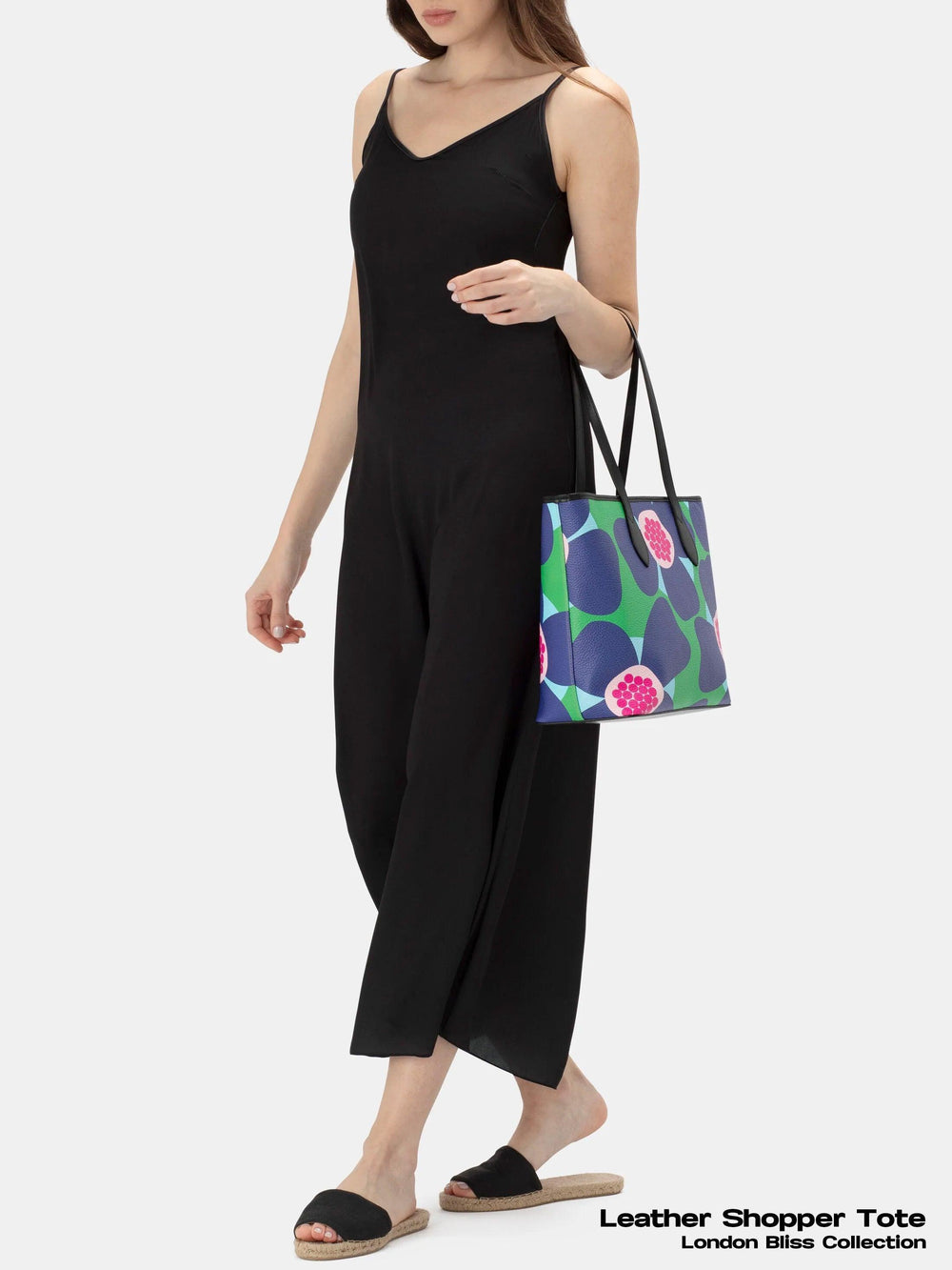 Betsu Leather Shopper Tote - Blissfully Brand