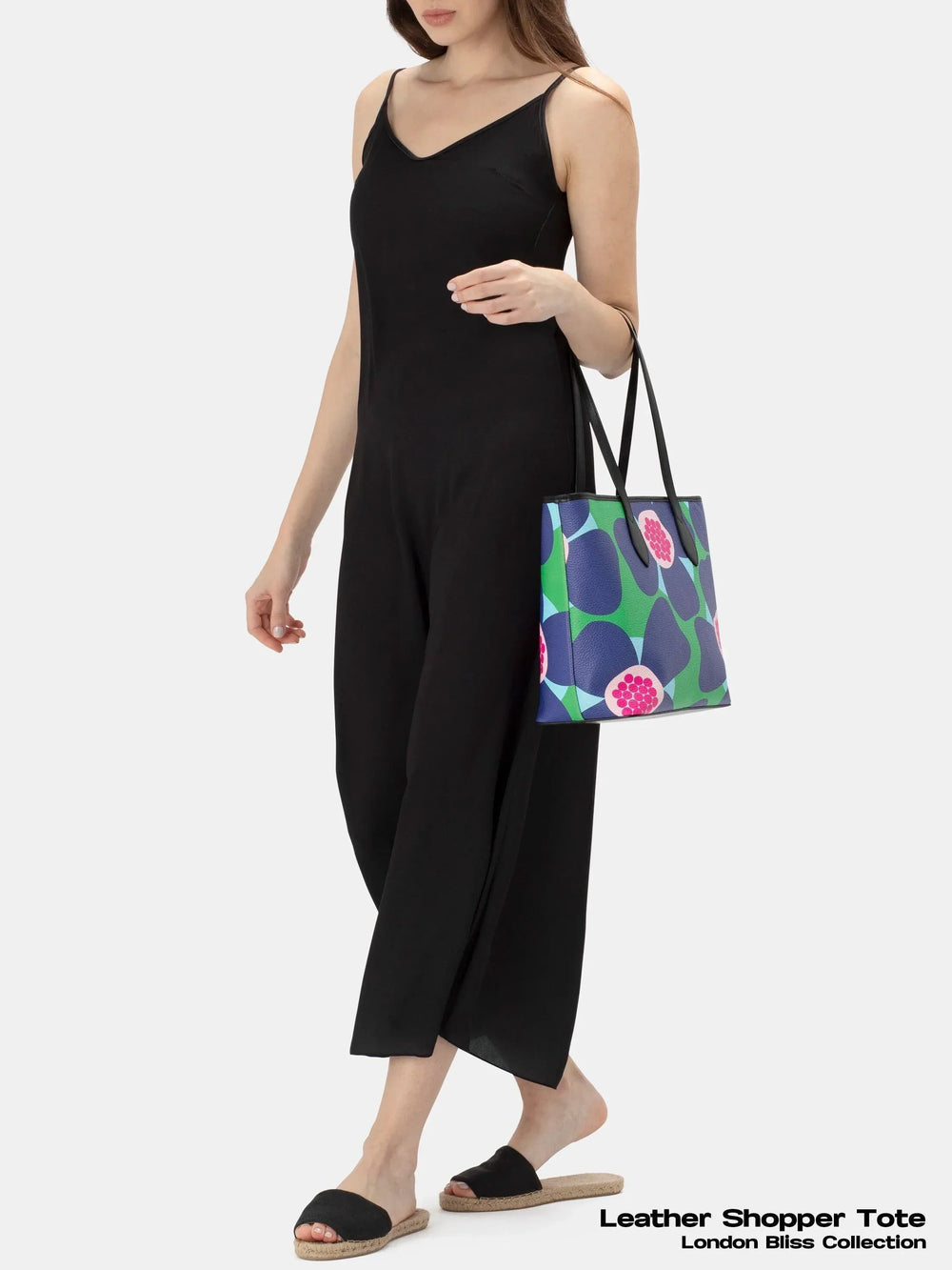 Betsu Leather Shopper Tote - Blissfully Brand