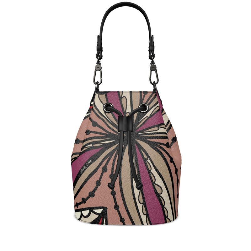 Unia Leather Bucket Bag