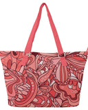 Citra Shoulder Canvas Zip Tote - Blissfully Brand