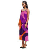 Flight 239 Casual Spaghetti Strap Midi Dress - Airline Series