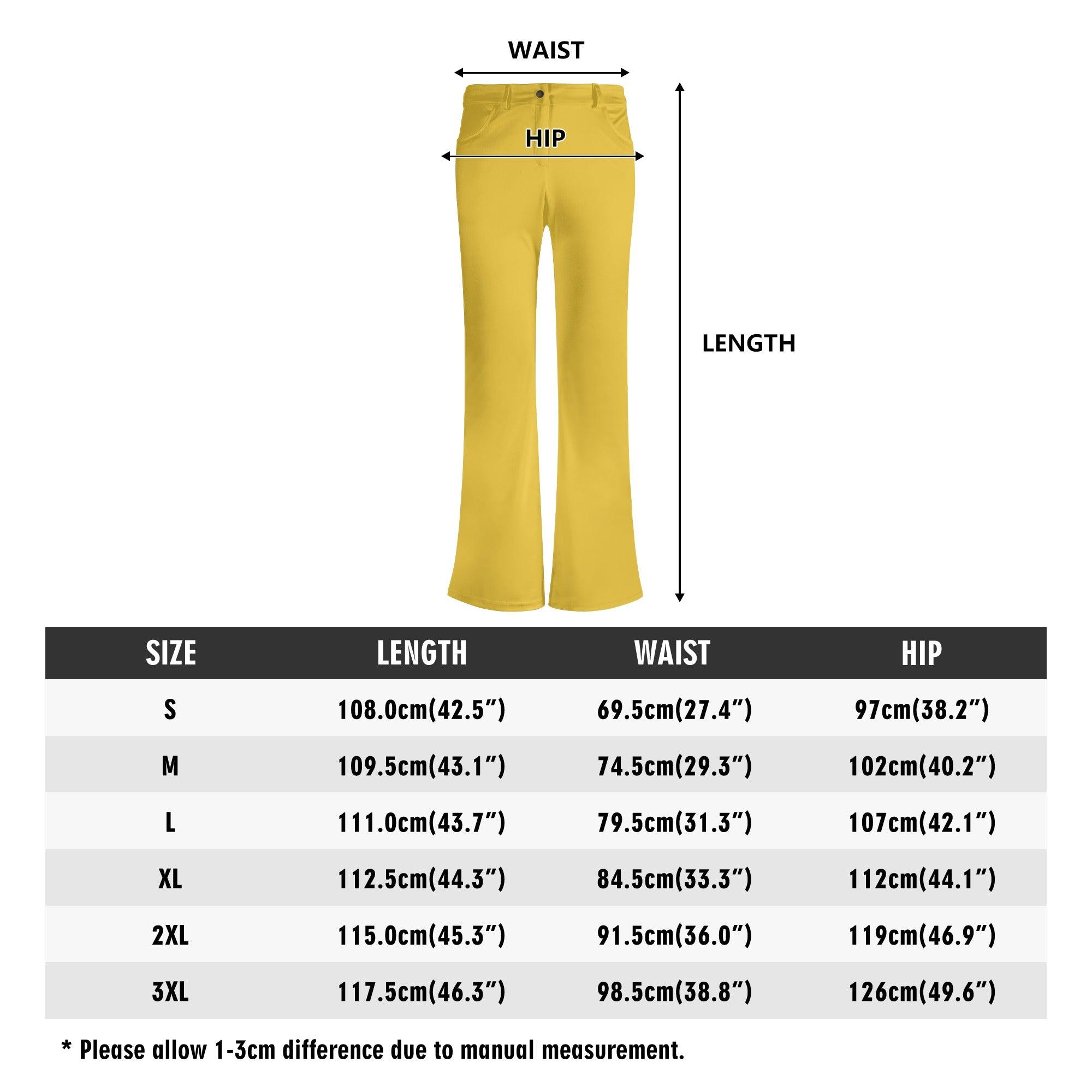 Pinsa Yellow Flared Leggings - Blissfully Brand