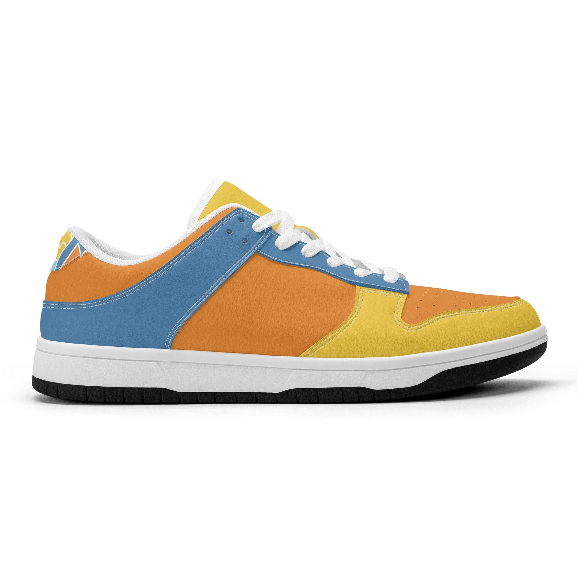 Pinsa Tri-color Low Top Sneakers - Blissfully Brand