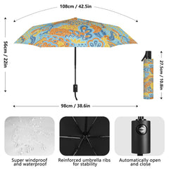 Pinsa Auto Open & Close Umbrella - Blissfully Brand