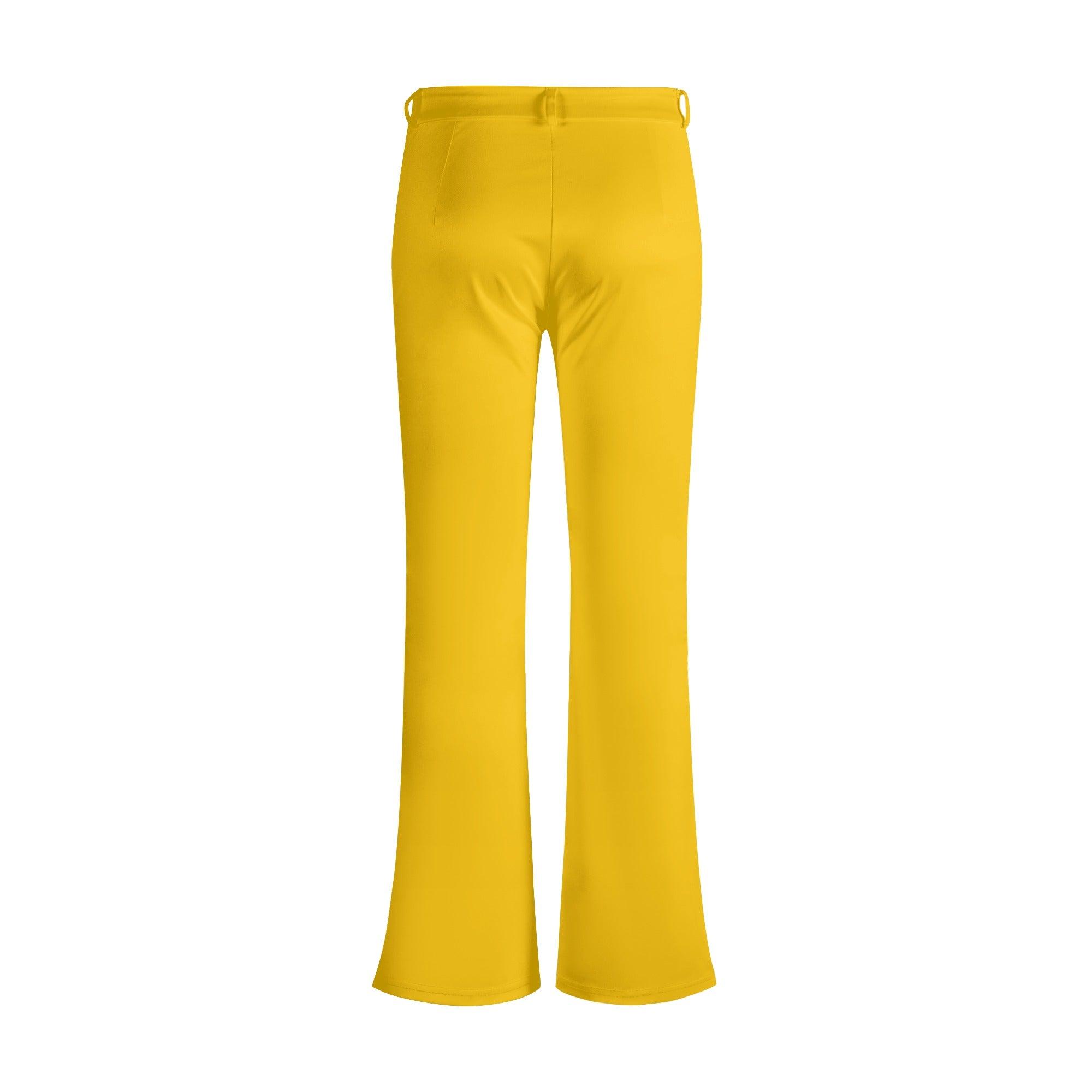 Flight 929 Supernova Yellow Flare Pants - Airline Series - Blissfully Brand