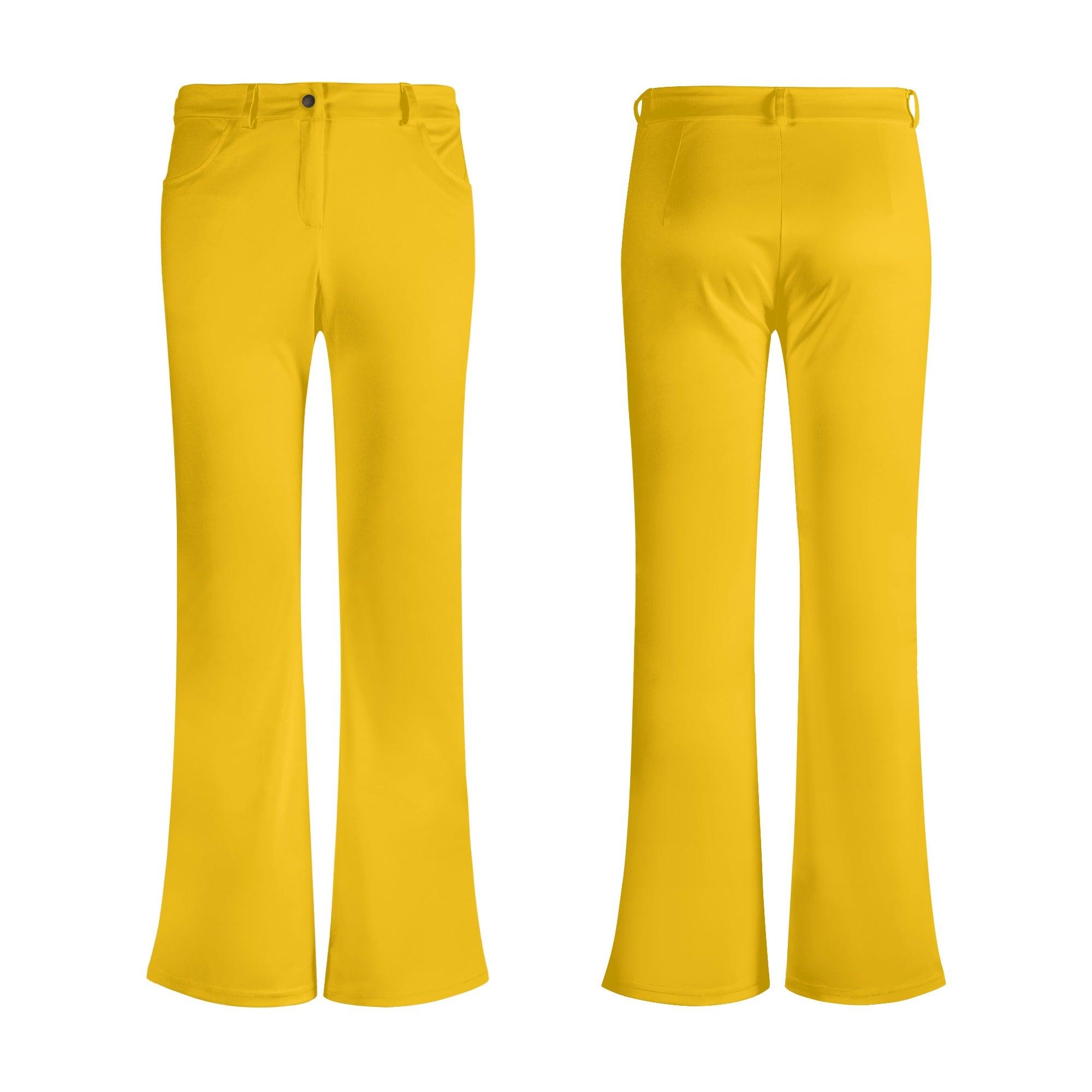 Flight 929 Supernova Yellow Flare Pants - Airline Series - Blissfully Brand