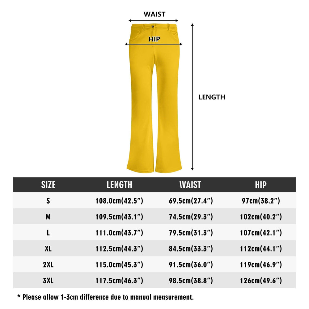Flight 929 Supernova Yellow Flare Pants - Airline Series - Blissfully Brand
