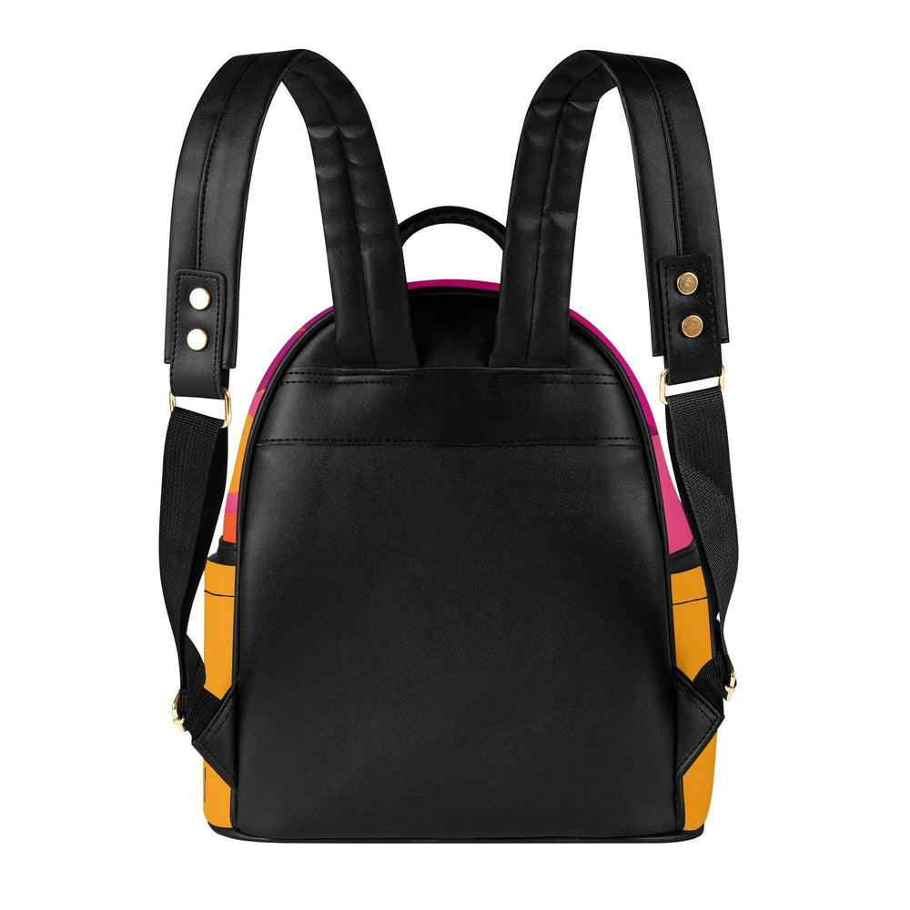 Flight 929 Small Vegan Leather Backpack - Airline Series - Blissfully Brand