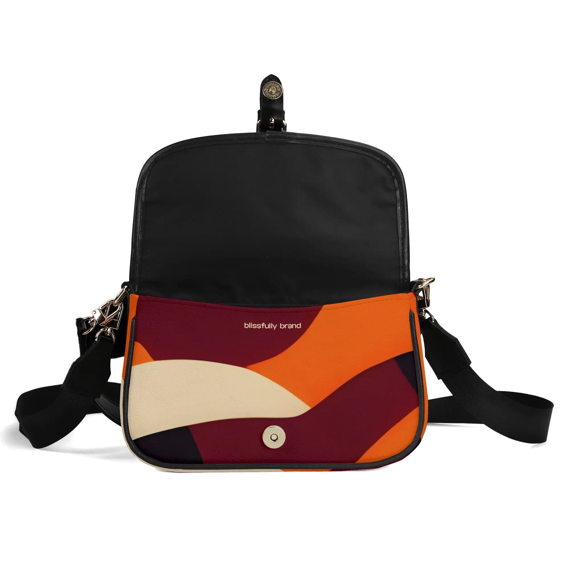 Copenhagen Print Crossbody Bag - Airline Series