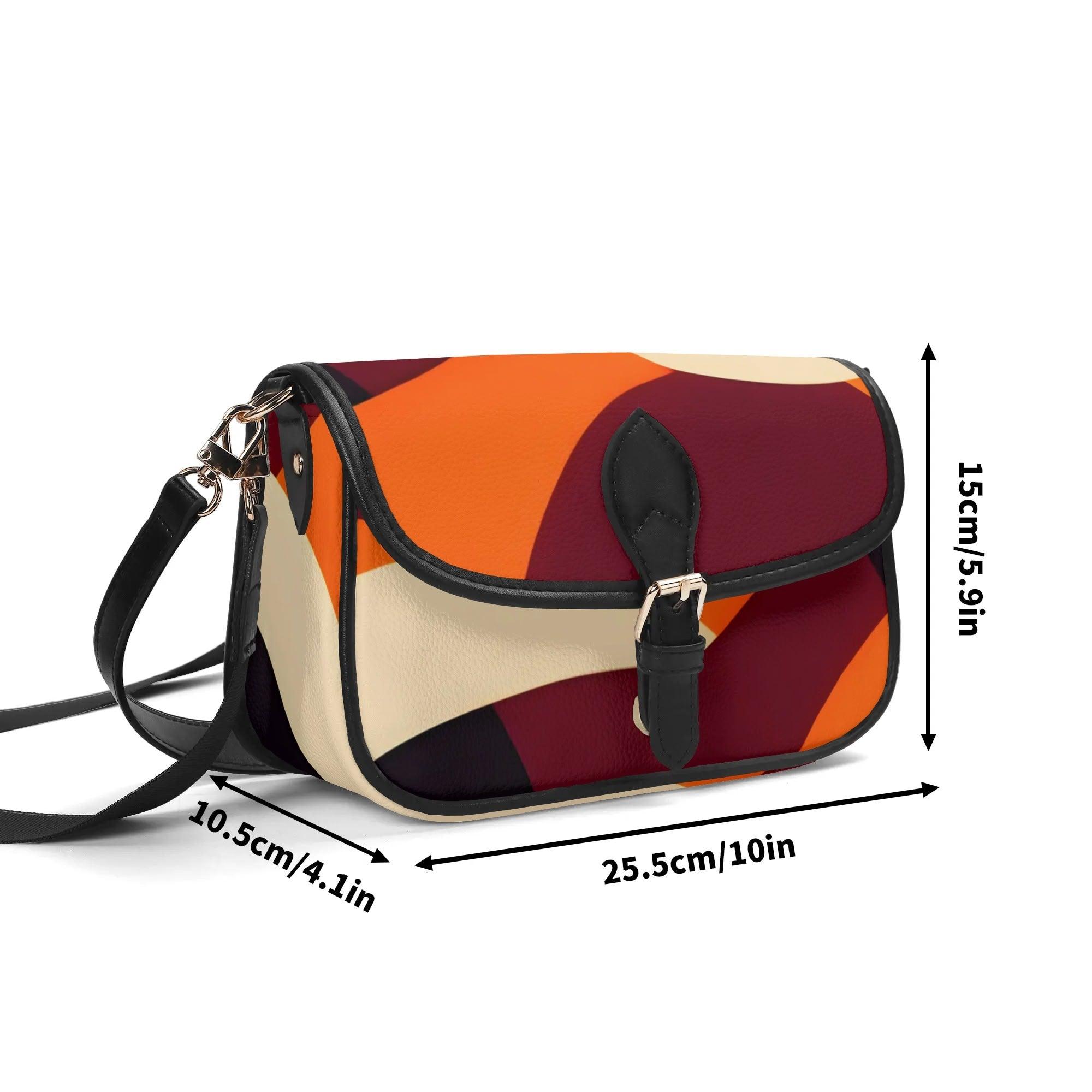 Copenhagen Print Crossbody Bag - Airline Series