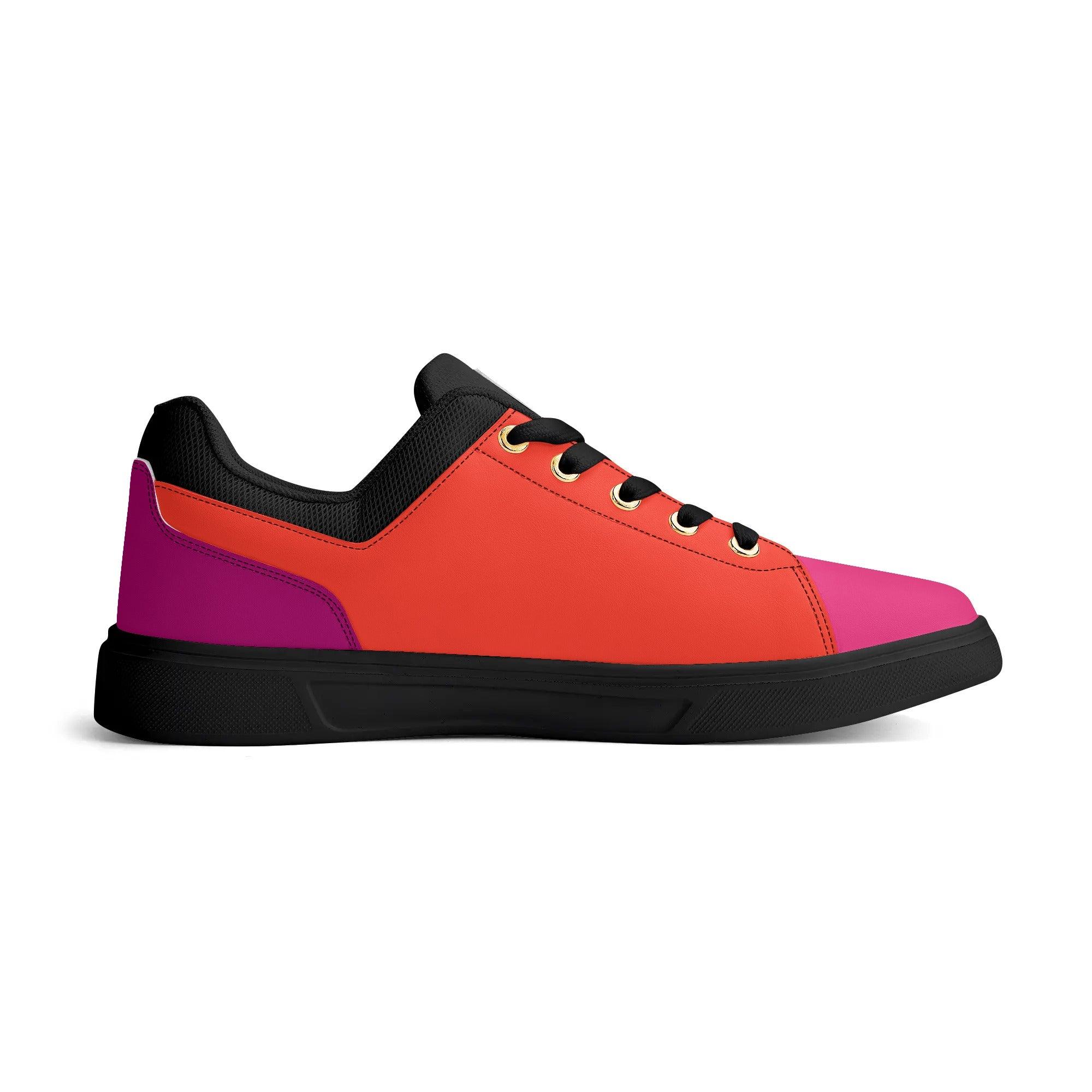 Flight 929 Color Block Low Top Skater Shoes