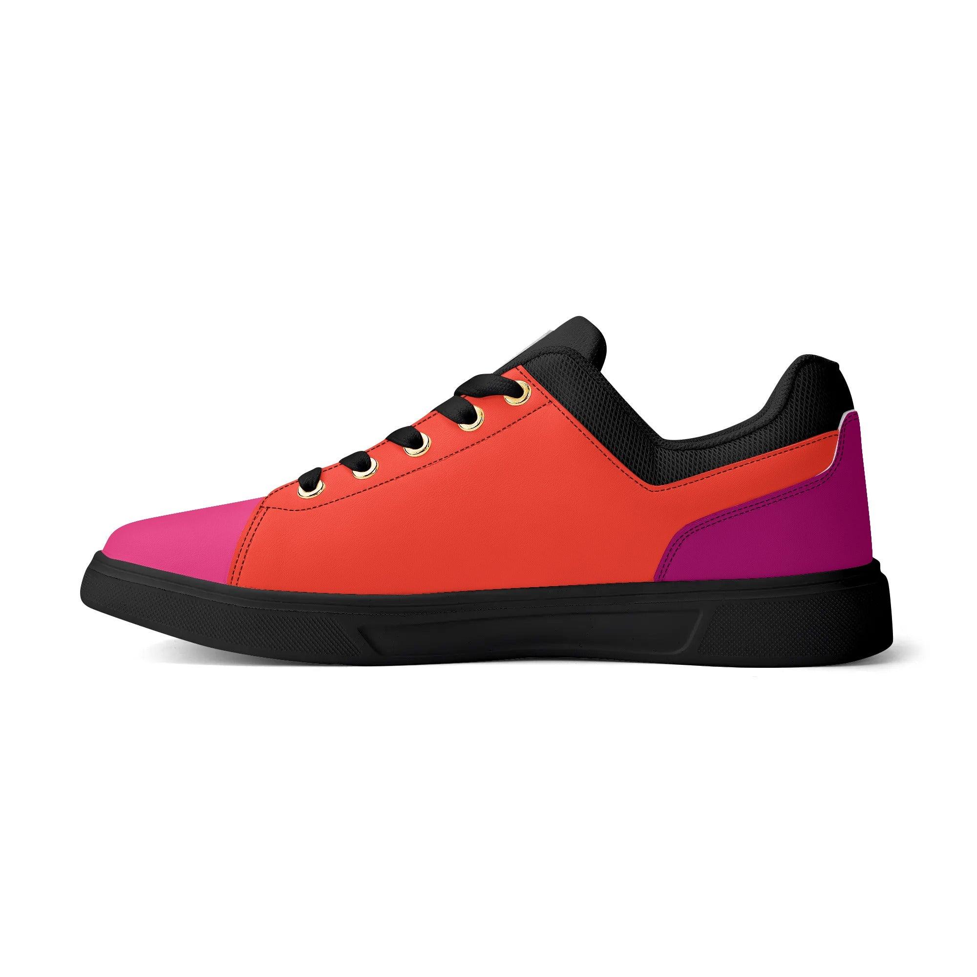 Flight 929 Color Block Low Top Skater Shoes