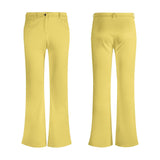 Wanda Yellow Flare Pants