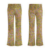 Wanda Paisley Floral Flare Pants