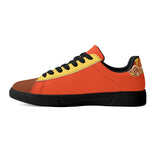 Mirana Color Block Low Top Faux Leather Skate Sneakers