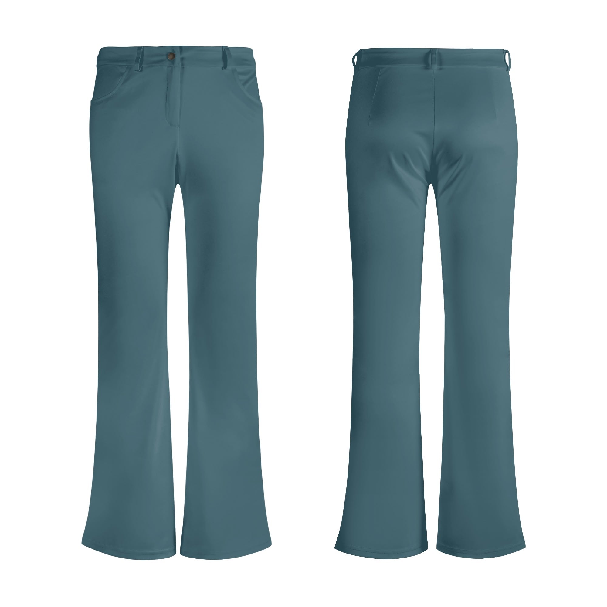 Kalei Casal Blue Flare Pants