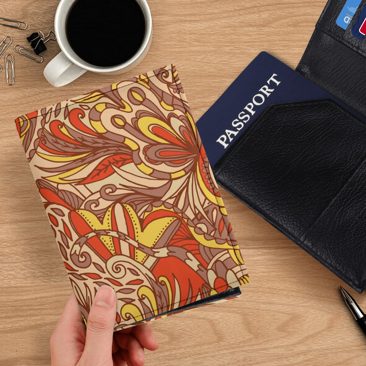 Miarna Passport Case & Card Holder