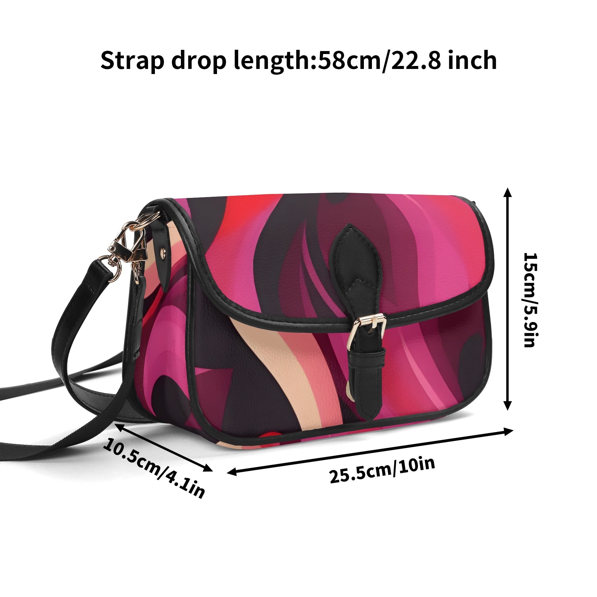 Prague Crossbody Flap Bag - Airline Series