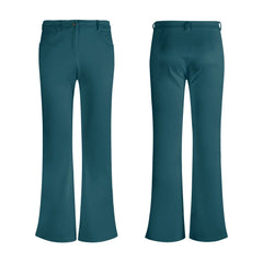 Mima Teal Blue Flare Pants