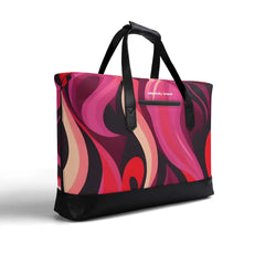 Prague Faux Leather Travel Bag - Airline Series