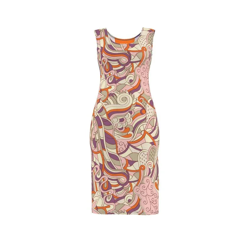 Amai Bodycon Split Leg Midi Dress
