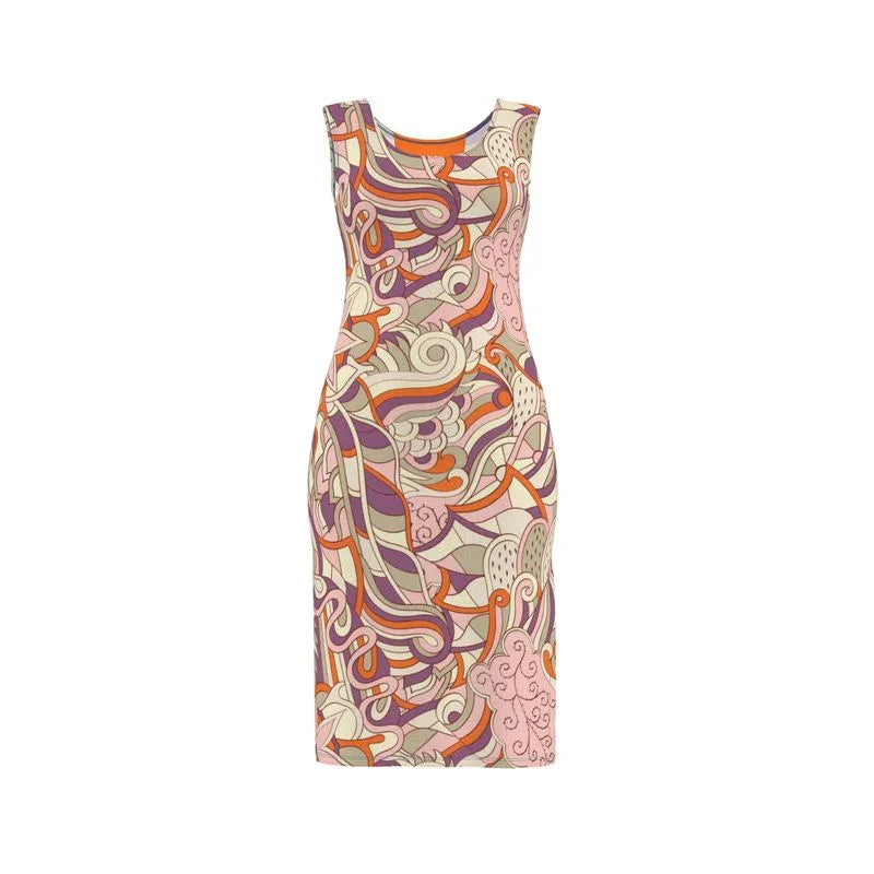 Amai Bodycon Split Leg Midi Dress
