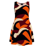 Copenhagen Print Skater Dress - Airline Series