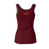 Copenhagen Rosewood Tank Top with Black Trim - Airline Series