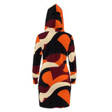 Copenhagen Print Hoodie Dress - Airline Series