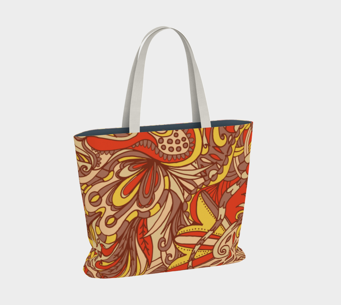 Miarna Canvas Carry All Tote Bag