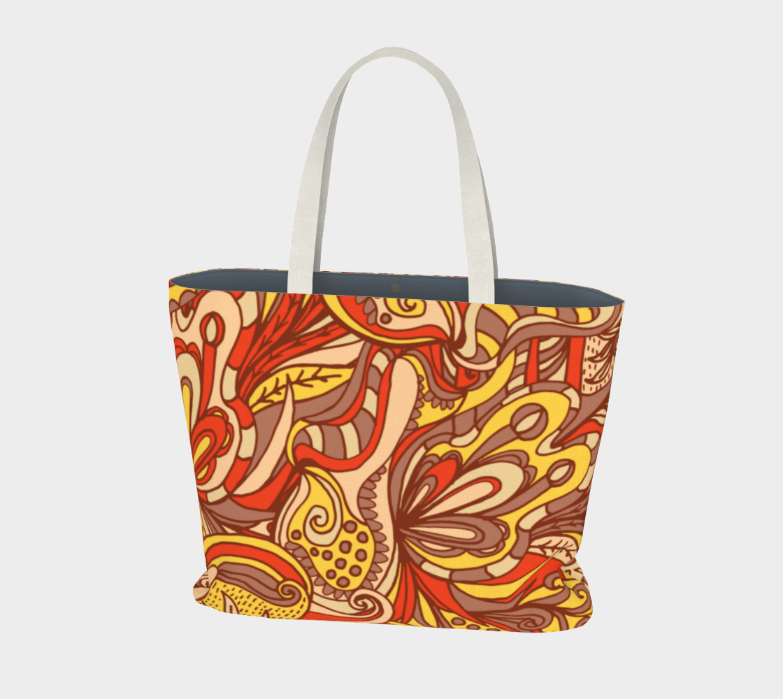 Miarna Canvas Carry All Tote Bag