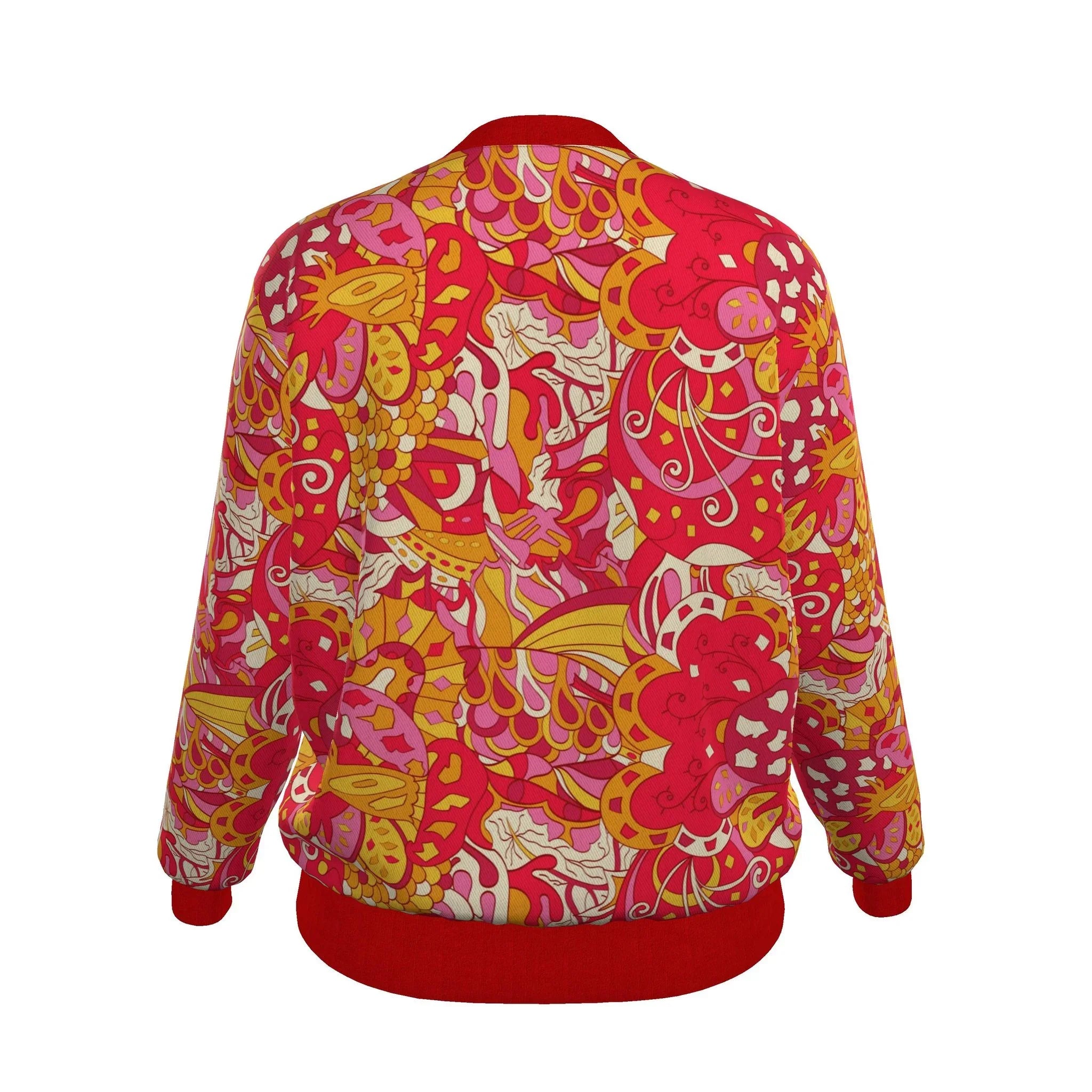 Decora Flexe Denim Bomber Jacket