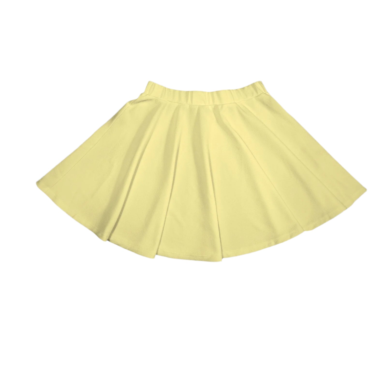 Piki Yellow Flare Skirt