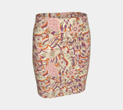 Amai Fitted High Waist Skirt