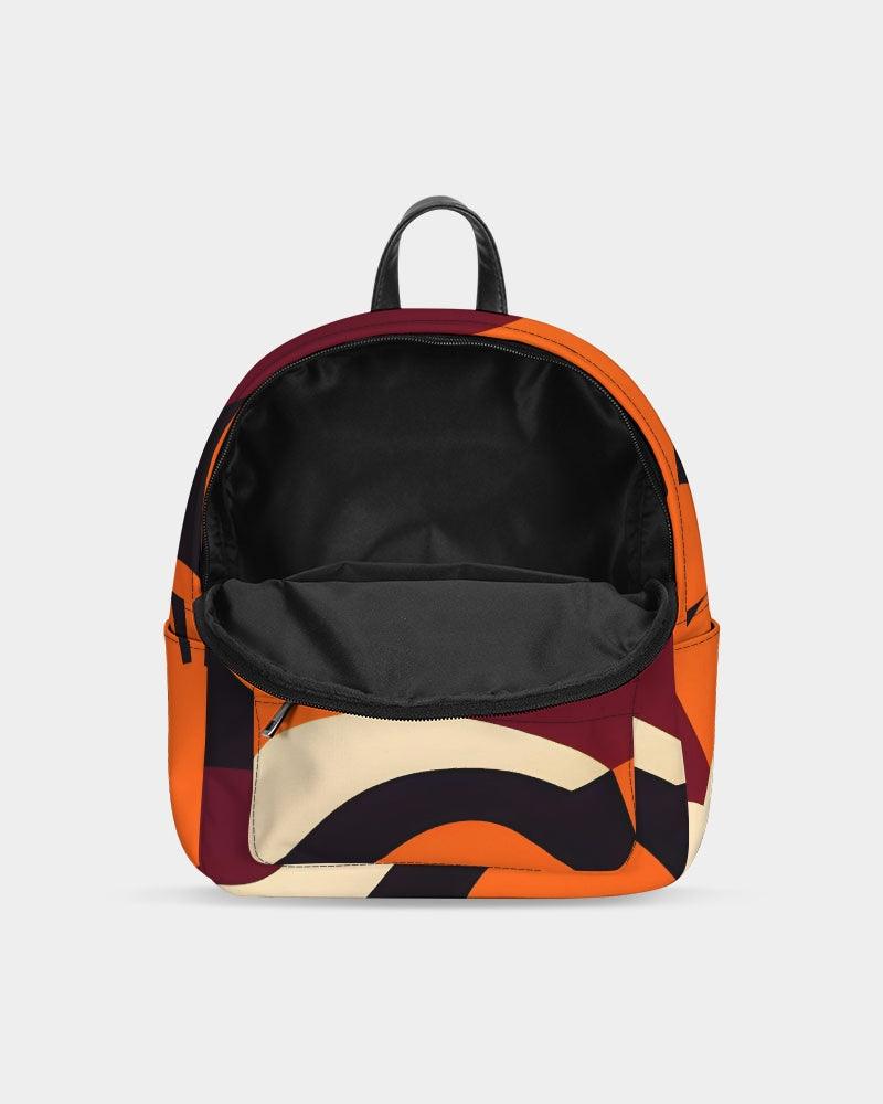 Copenhagen Print Mini Canvas Backpack - Airline Series