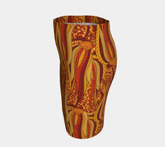 Ame Fitted High Waist Skirt