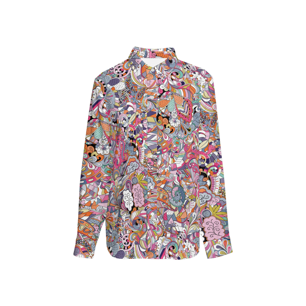 Kyuka Long Sleeve Button-Up Shirt